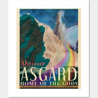 DISCOVER ASGARD HOME OF THE GODS Posters and Art